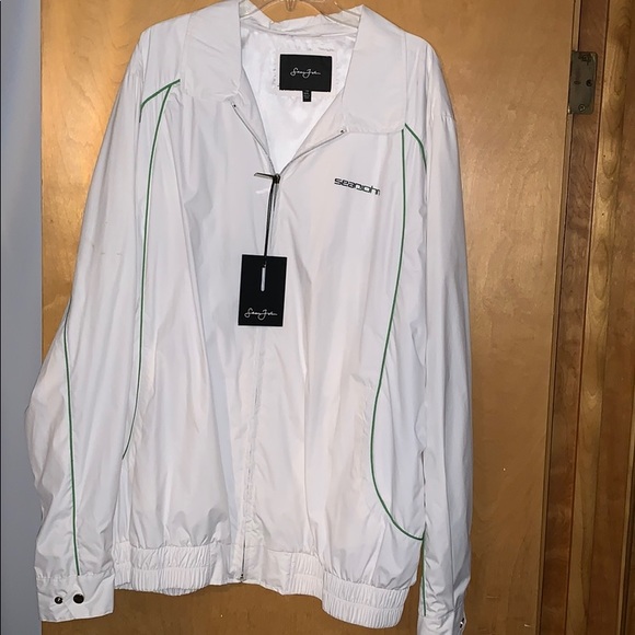 sean john white jacket